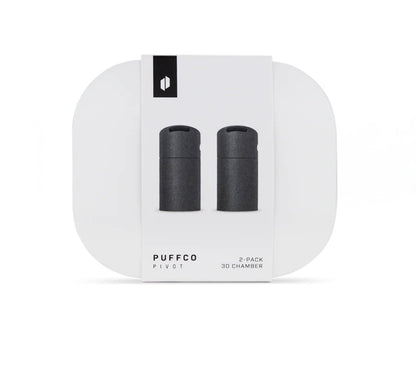 Puffco Pivot 3D Chamber 2-Pack Onyx