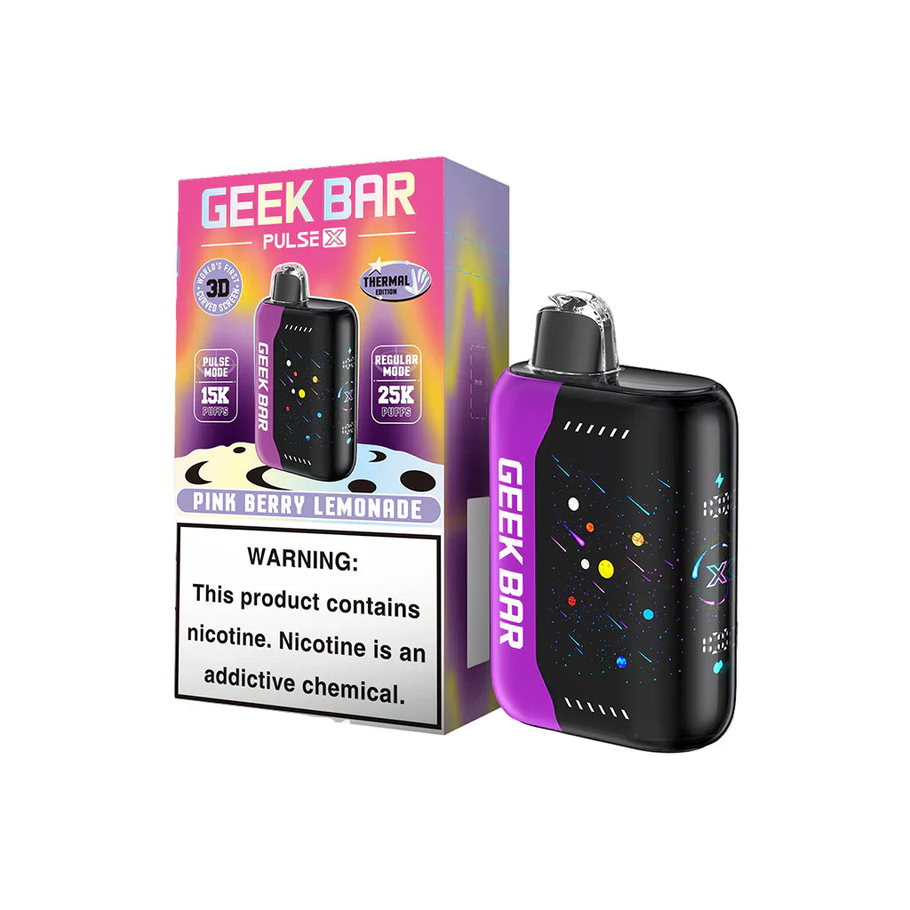 Geek Bar Pulse X | 25K Puffs | Rechargeable  | 5%  | Multiple Flavor Option