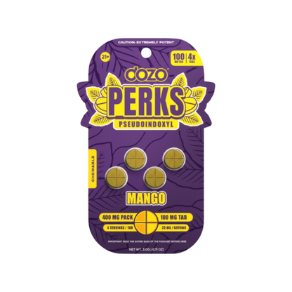 Dozo Perks Pseudo | 4ct (400mg per Pack/100mg per Tablet)