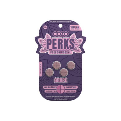 Dozo Perks Pseudo | 4ct (400mg per Pack/100mg per Tablet)