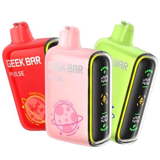 Geek Bar Pulse | 15K Puffs | Rechargeable | 5% | Multiple Flavor Option