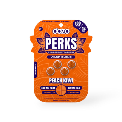 Dozo Perks 7-OH | 4ct (400mg per pack/100mg per Tablet)